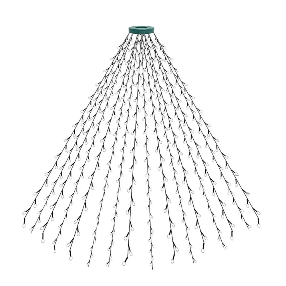 Розумна гірлянда Smart 200 LED довжина 2 м з керуванням зі смартфона прозора, мультиколор 1733042W Коломия - фото 6