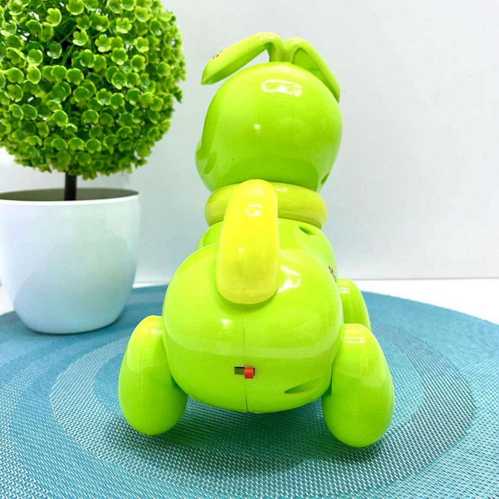 Собачка інтерактивна Limo Toy їздить світиться махає головою та хвостом Зелена (EM 070 A) Чернігів - фото 4