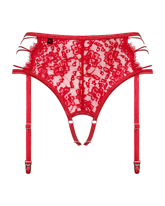 Пояс для панчох Obsessive Rediosa L/XL Sex Aura Київ - фото 6