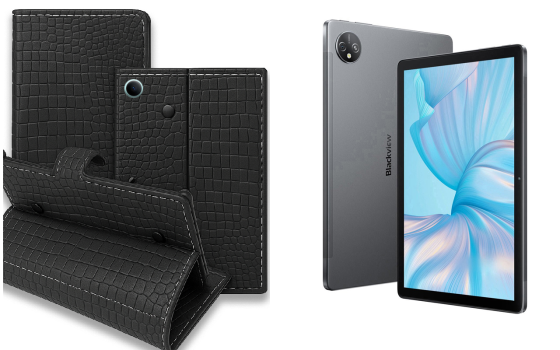 Книга-трансформер для планшета Blackview Tab 9, цвет Black Krokodil Black Киев