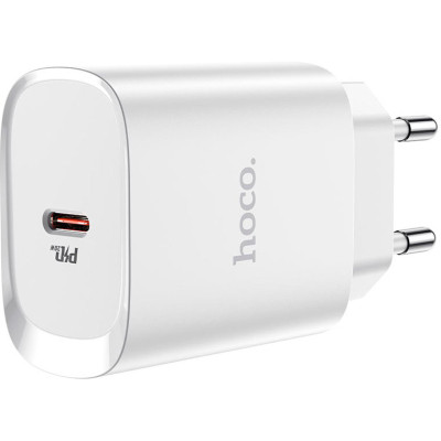Зарядний пристрій HOCO N14 Smart Charging USB-C PD20W White (6931474745026) Вінниця - фото 3