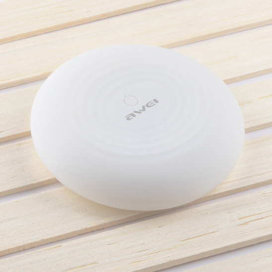 Бездротова зарядка з підсвічуванням 7 кольорів 10W 7 COLOR Awei W7 + WIRELESS CHARGE BG-21 Львів - фото 14