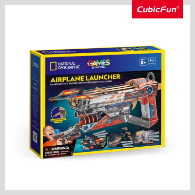 Пазл Cubic Fun Набір для моделювання STEM Пускова установка для літаків (DS1091h) Вінниця - фото 5