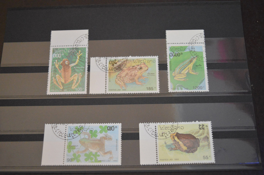 Марки. Серия. Лаос (гаш.) Полтава - изображение 1