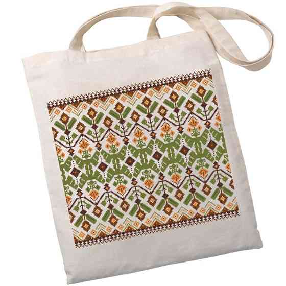 Екошопер BookOpt BK 4111 Карпатська вишивка бежевий Київ