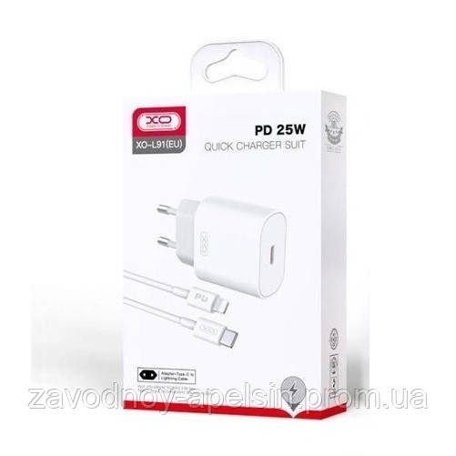 Швидке заряджання Комплект iPhone PD lightning (25W) Одеса - фото 2