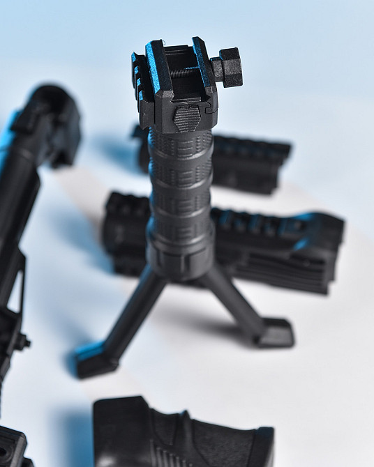 Обвес для АК приклад черный тюнинг ручка сошка антапка Одесса - изображение 18