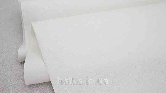 Обои под покраску виниловые на флизелине  Sintra Paint by 1.06x25 м мелкие полоски сетка белые 697504 Киев