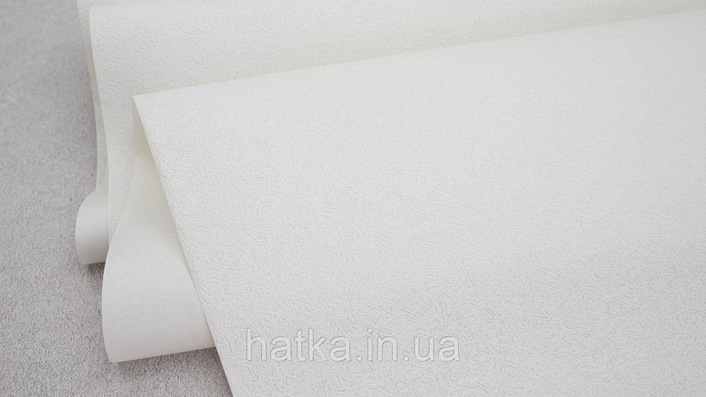 Шпалери під фарбування вінілові на флізеліні Sintra Paint by 1.06x25 м дрібні смужки сітка білі 697504 Київ - фото 2