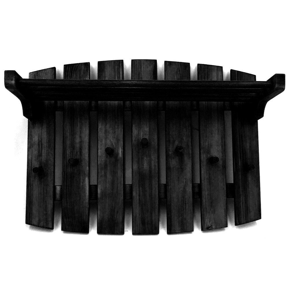 Вішалка для лазні "Глід" венге Миколаїв - фото 2