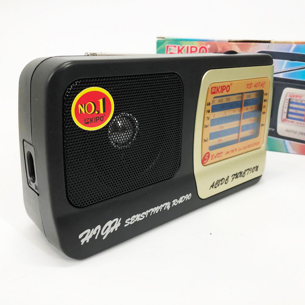 Портативний приймач для любителів радіо, Фм радіоприймач з телескопічною антеною, Ретрорадіо VB-59 Львів - фото 11