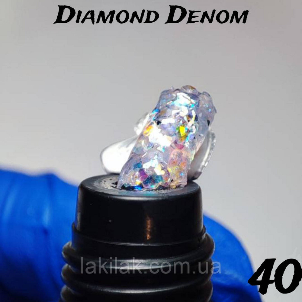 Полігель Designer №40 Diamond Denom (у тюбику) 30мл Херсон - фото 1