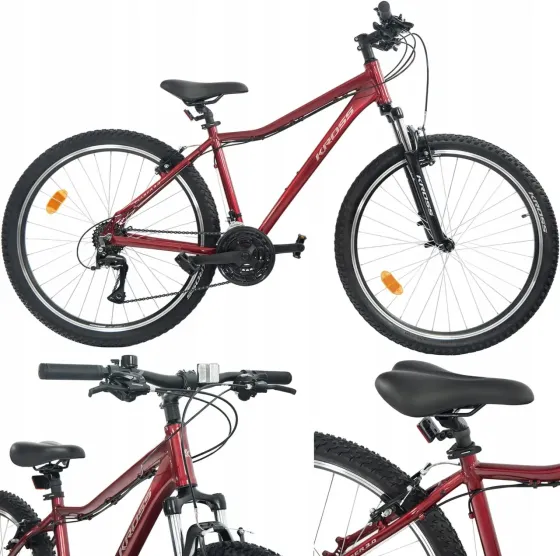 Велосипед Kross Górski Shimano Rama 15 Czerwony 27,5 2024 Киев