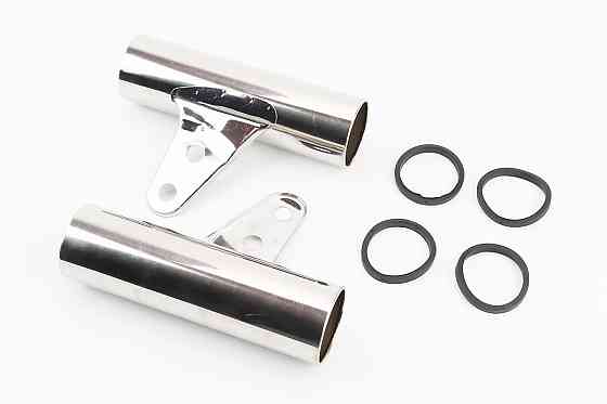 Кріплення передньої фари лів., прав. к-кт 2шт, ХРОМ Київ