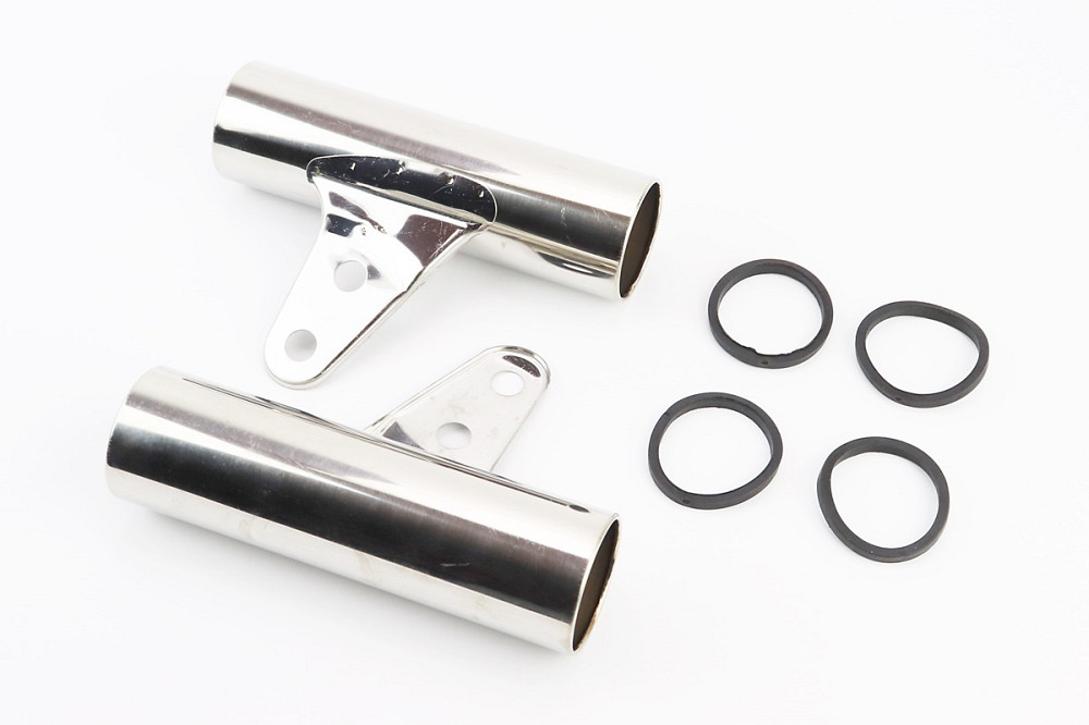 Кріплення передньої фари лів., прав. к-кт 2шт, ХРОМ Київ - фото 1