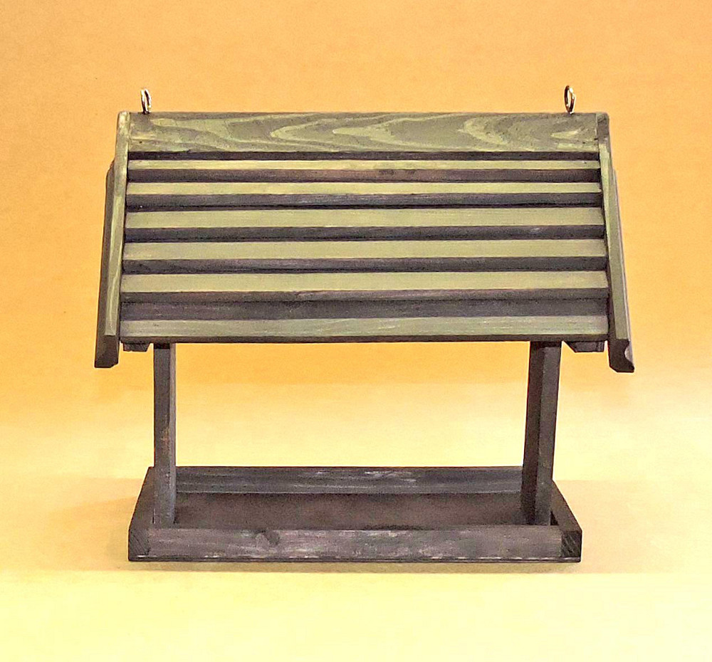 Годівниця садова для птахів "Оляпка" венге Миколаїв - фото 5