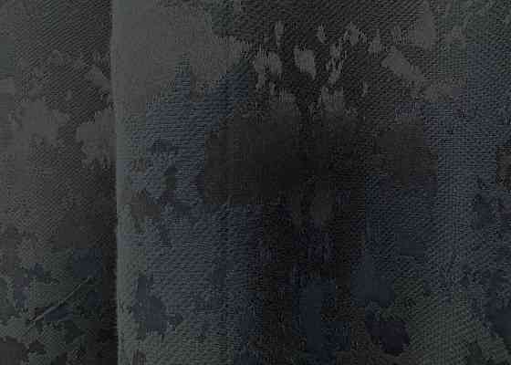 Комплект коротких штор VR-Textil Льон мармур Pavliani ХО № 1262ш Графітовий 130х170 см 2 шт (35-0204) Київ