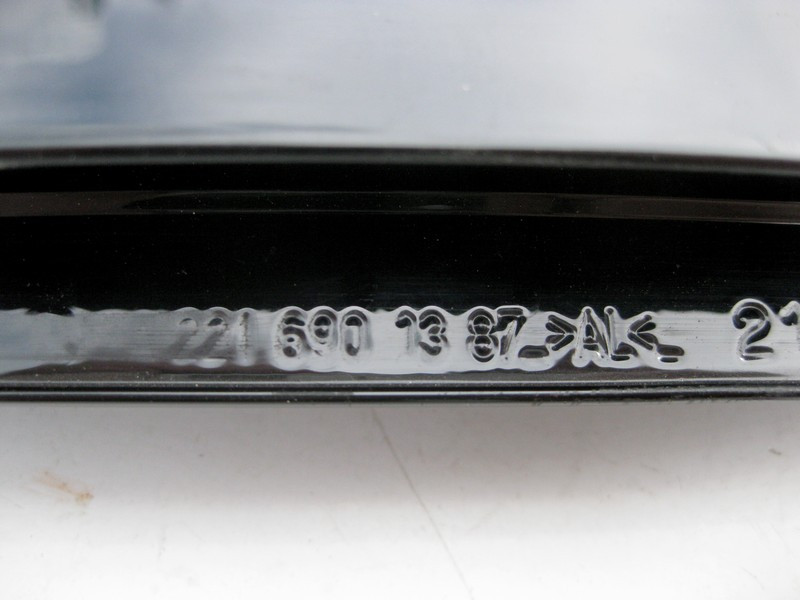 Mercedes-Benz  A2216901387 Вертикальна накладка скла задніх лівих дверей S-Class W221 Одеса - фото 3