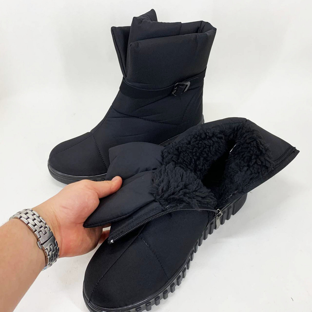 Женские суконные бабуши 39р, Утепленные валенки женские зимние ботинки из войлока WK-72 Львов - изображение 6