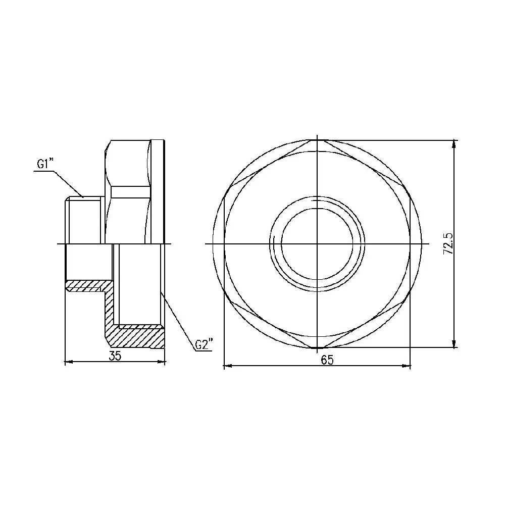 Перехід Thermo Alliance Forte 2" ВН SF3605025 Київ - фото 6