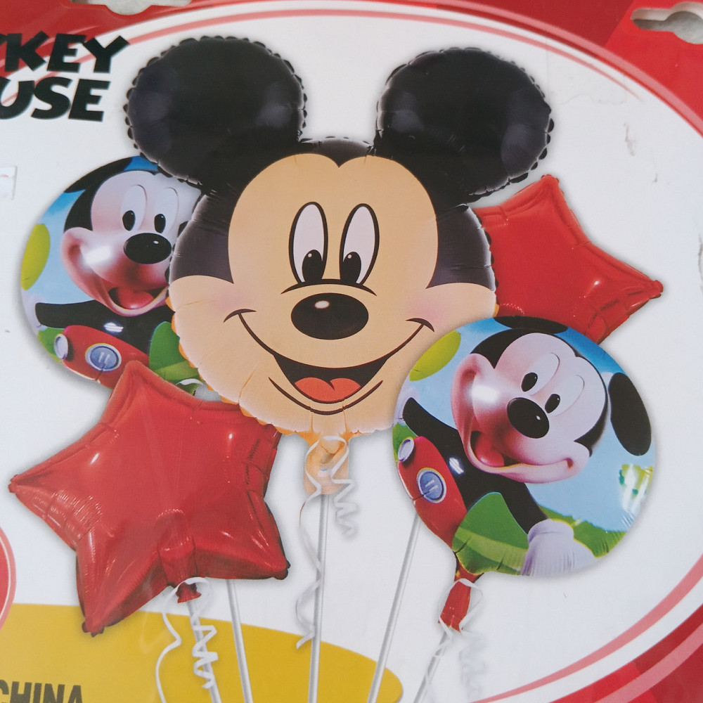 Набор воздушных шаров Микки Маус (5 предметов) Киев - изображение 2