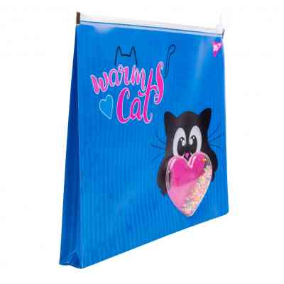 Папка - конверт Yes на блискавцi A4 Meow з бабл (491750) Вінниця