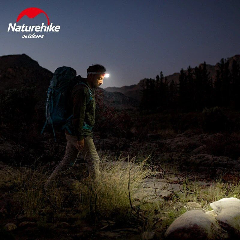 Ліхтар налобний Naturehike NH18T001-A, блакитний Київ - фото 4