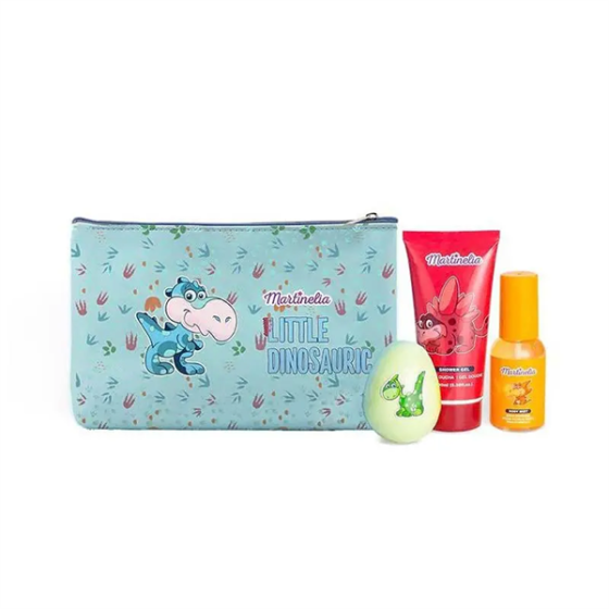 Набір для ванної Martinelia Маленький динозаврик з косметичкою (68131) Харьков