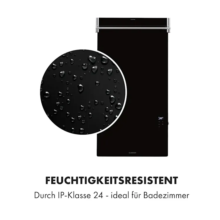 Умный инфракрасный обогреватель полотенцесушитель KLARSTEIN Hot Spot Crystal Spotless Германия Уценка Днепр - изображение 8