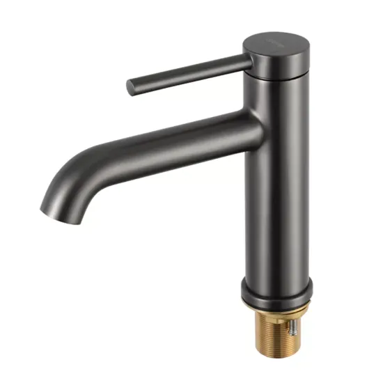 Змішувач для раковини Gappo G1006-9 графіт Київ