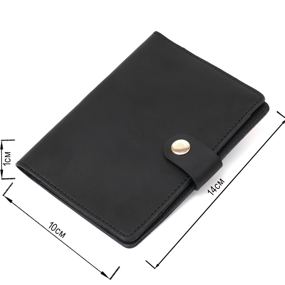 Матовый кожаный тревел-кейс Черный (SHVIGEL) Киев - изображение 7