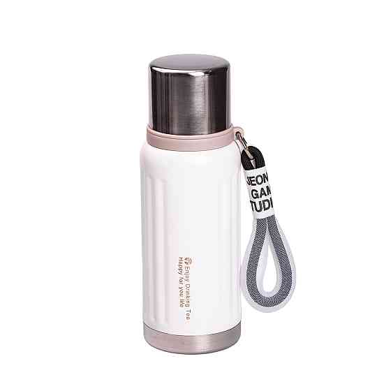 Yiwu Термос Enjoy з нержавіючої сталі 600 мл білий HP-14-9W Киев