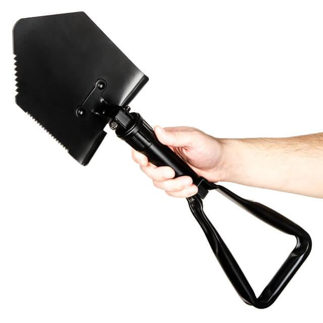 Лопата туристична INTERTOOL 57 см - саперна лопата для екстремальних умов Львів - фото 7