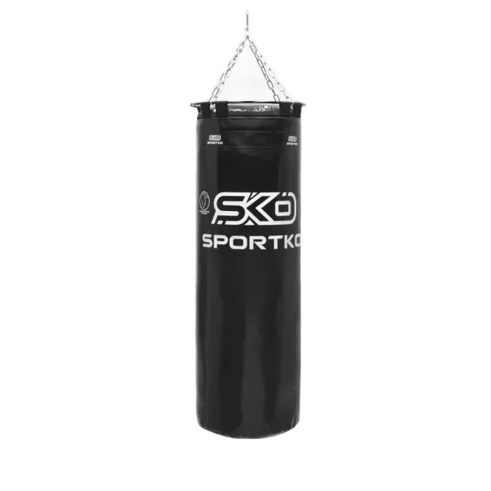 Мешок боксёрский Элит МП-02 ПВХ SPORTKO (d-30 см,вес-20-25кг, h-110см) ШЕШЕ САМОВИВИЯ! Вишнёвое - изображение 5