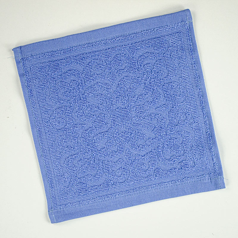 Кухонна жакардова серветка GM Textile 25х25см 380 г/м2 (Блакитний) Суми - фото 1