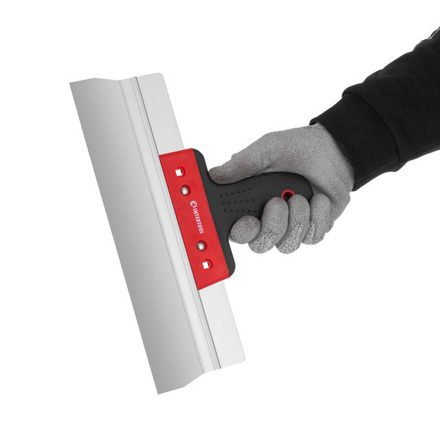 Шпатель з нержавіючої сталі, 300 мм, професійний INTERTOOL KT-2690 Київ - фото 10