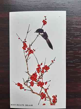 Тимчасове татуювання "Пташка" - 10*6см Київ