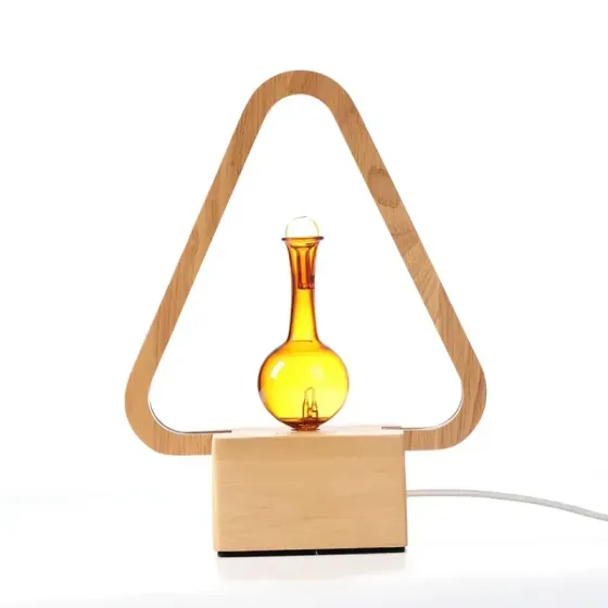 Эко-аромадиффузор для дома электрический с подсветкой 2-в-1 Doctor-101 Lumière Triangle. Аромадиффузор из натурального дерева Днепр