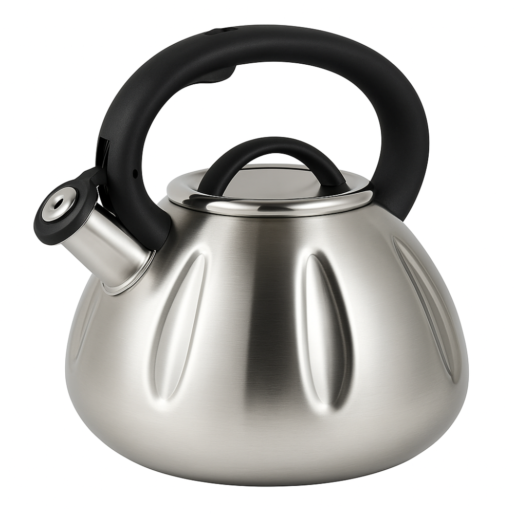 Чайник для приготування напоїв зі свистком Unique UN-5303 3 л, Чайник зі свистком для електричної плити WF-89 Львів - фото 10