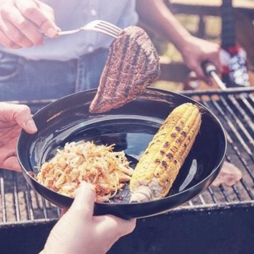 Блюдо сервірувальне 25см чорний P6375 Friends Time Luminarc Житомир - изображение 5