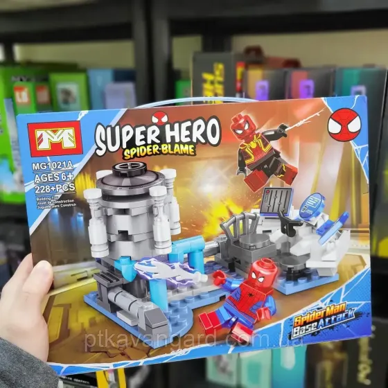 Конструктор людина павук 4в1 веном карнаж спайдермен 883 деталі 4 набори в блоці Хмельницький