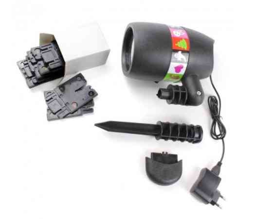 Уличный лазерный проектор Star Shower Slide (12 слайдов) Винница