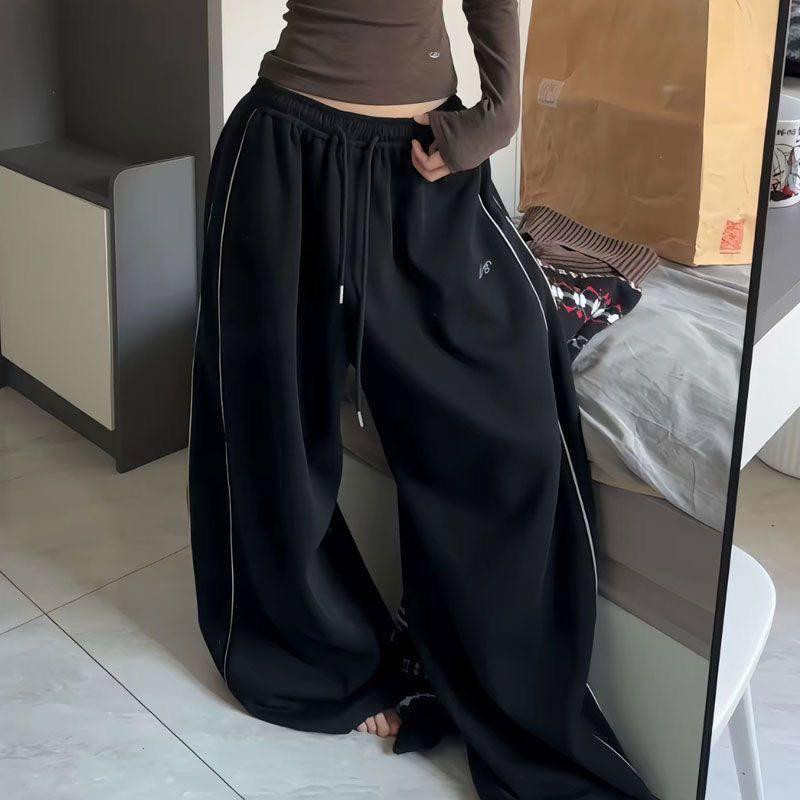 Женские стильные и ультрамодные широкие брюки трехнитка на флисе Одесса - изображение 3