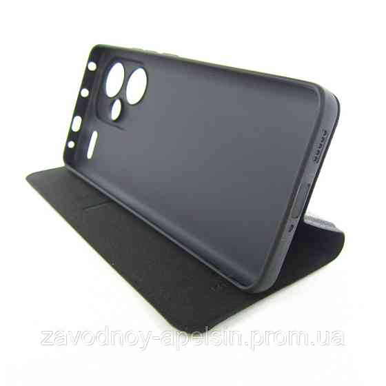 Чохол-книжка Xiaomi Redmi Note 13 Pro+ Plus Захист камери (чорний) Одеса