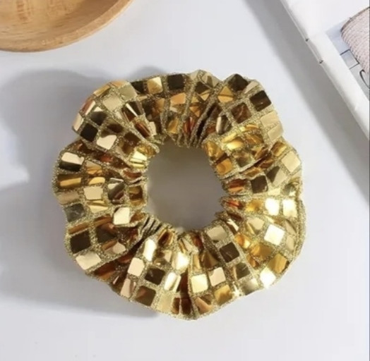 Гумка для волосся срібляста Золотистий Смела - изображение 1