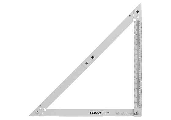 Кутник алюмінієвий, для будівельних робіт, складаний YATO, 600 х 840 х 600 мм [6/24] Одеса