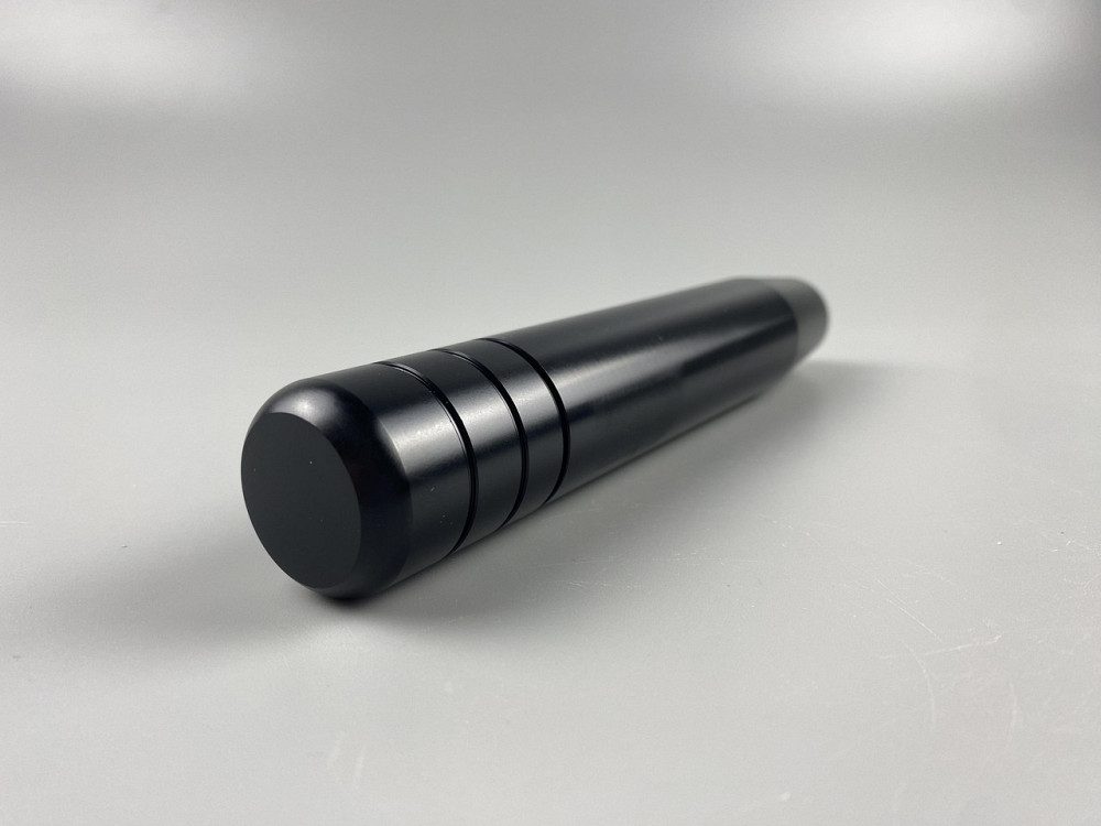 Насадка для важеля КПП чорна 13 см, ергономічна ручка для коробки передач із 3 універсальними штуцерами Мукачево - фото 6