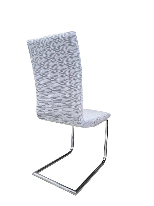 Универсальный чехол на стул со спинкой натяжной еврочохол жаккард абстракция милано Royan Турция све Белая Церковь - изображение 4