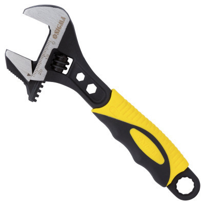 Ключ Sigma розвідний з переставною губкою 150мм, 0-24мм CrV (TPR) (4100911) Вінниця - фото 6