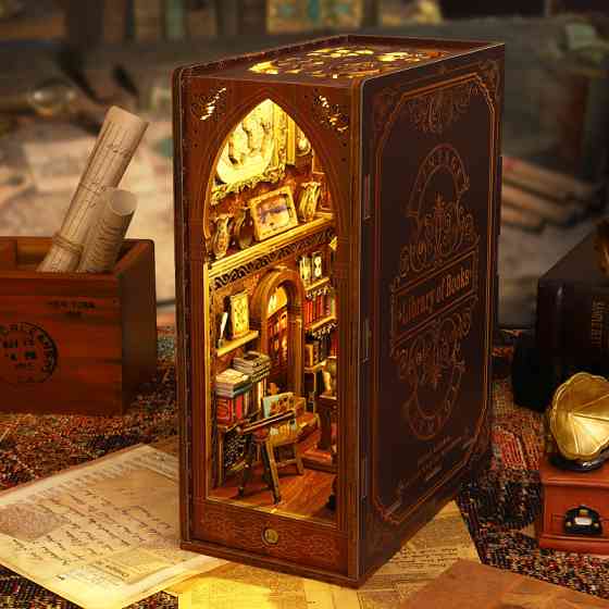 3D Румбокс DIY Бук Нук Library Book Бібліотека (SL-06A) Київ